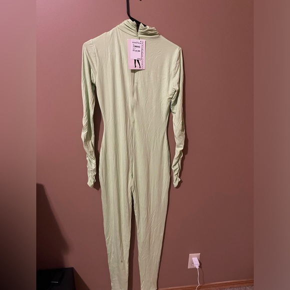 Naked wardrobe lime green jumpsuit - Picture 4 of 7